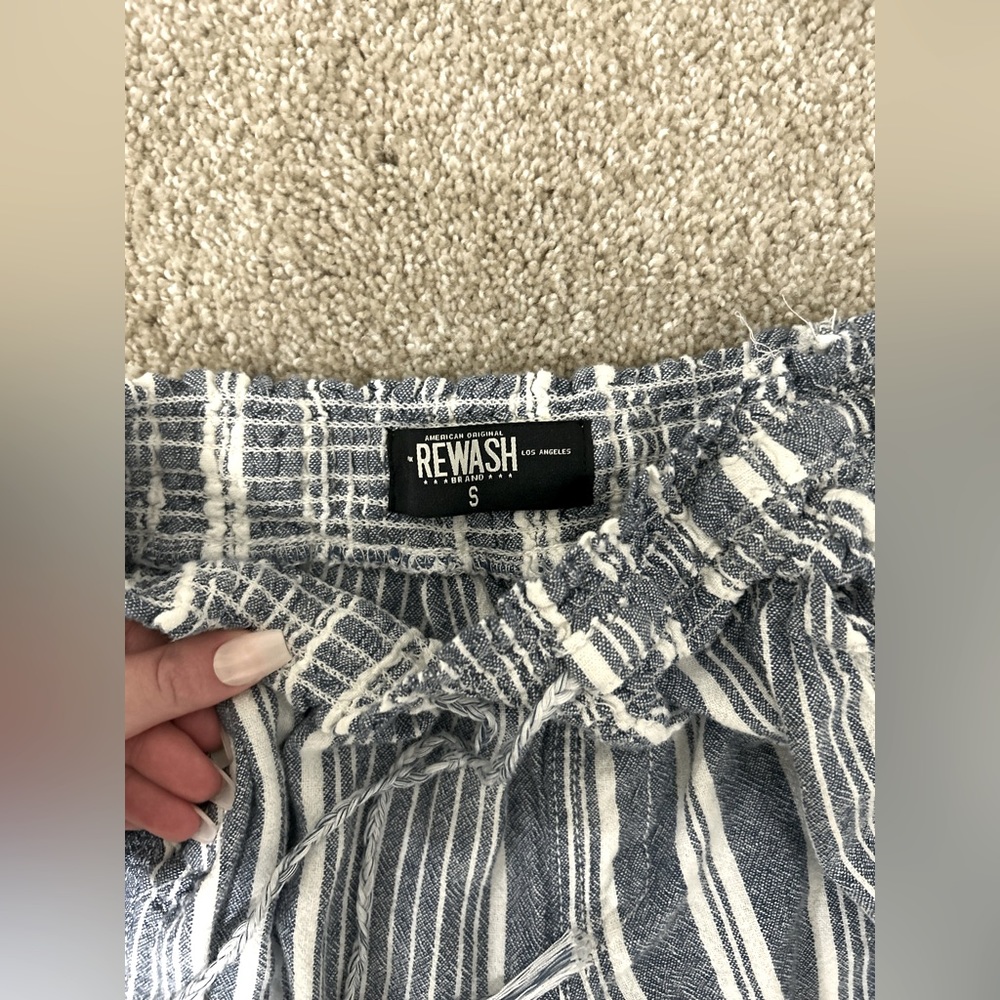 Washed flowy pants - Picture 2 of 2